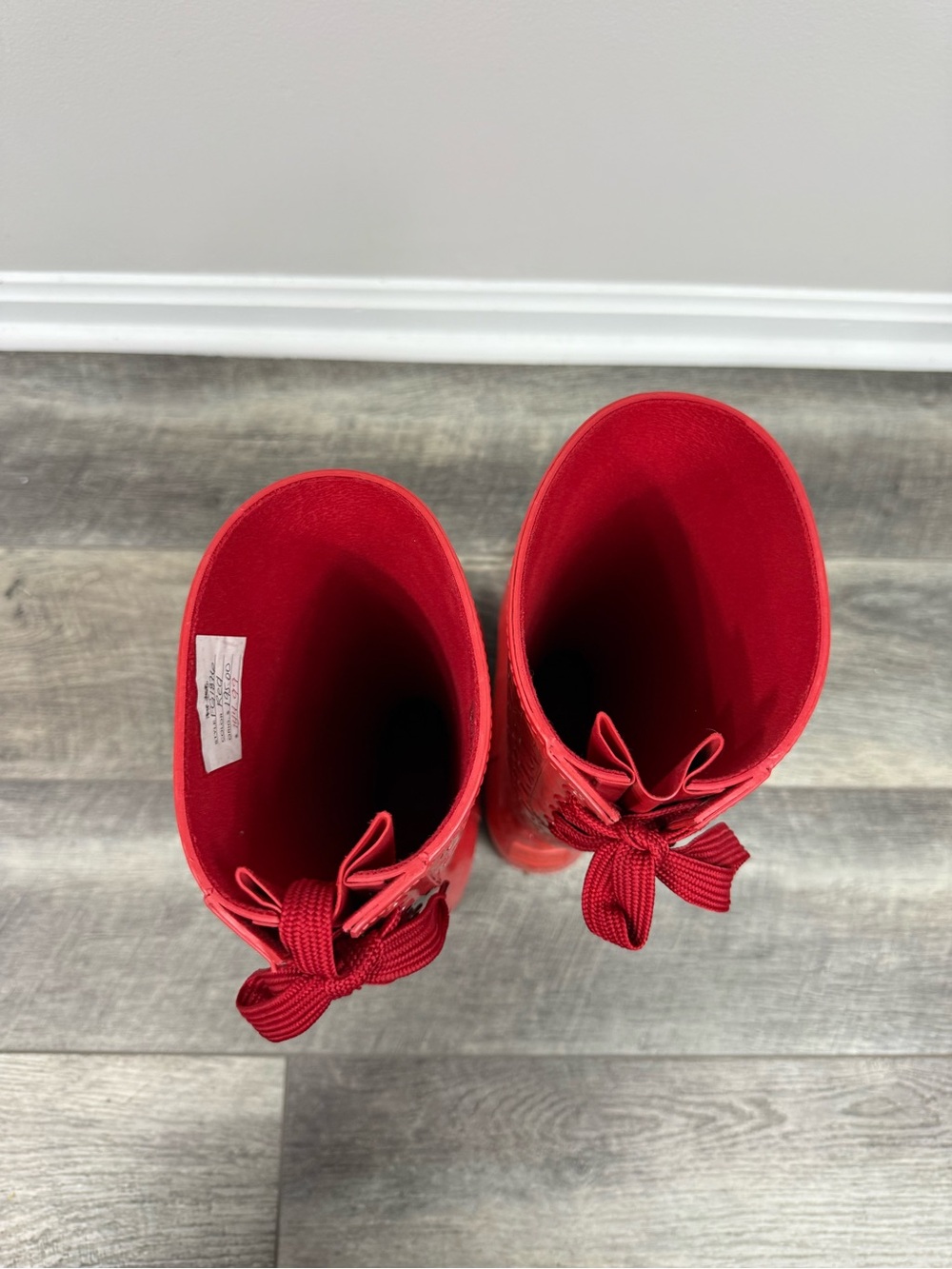 Coach Red Rain Boots - Picture 10 of 15